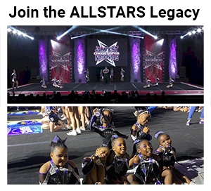 Mystiq Legacy Allstars cheerleading competition
