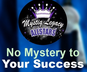 Mystiq Legacy Allstars Cheerleading logo